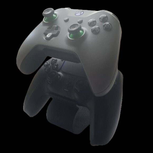 Xbox One Dual Controller Stand Textured Holder for Series & One Display Mount - Picture 8 of 15